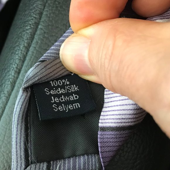Casa Moda Men's tie 100 % Silk, like new - Picture 5 of 5